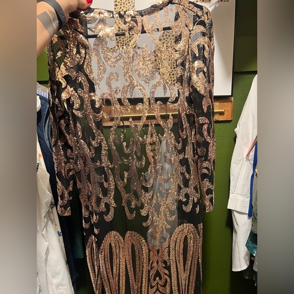 Sequin duster - Picture 2 of 5